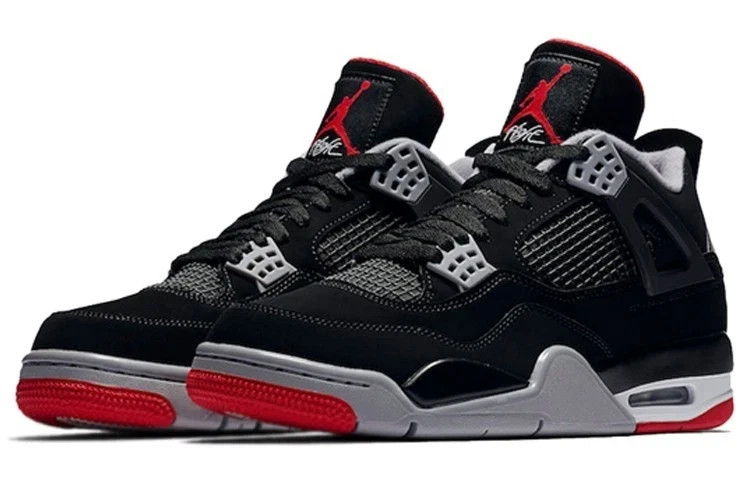 AJ 4 Retro OG Bred 2019 Black Fire Red 308497-060 Brand new N5