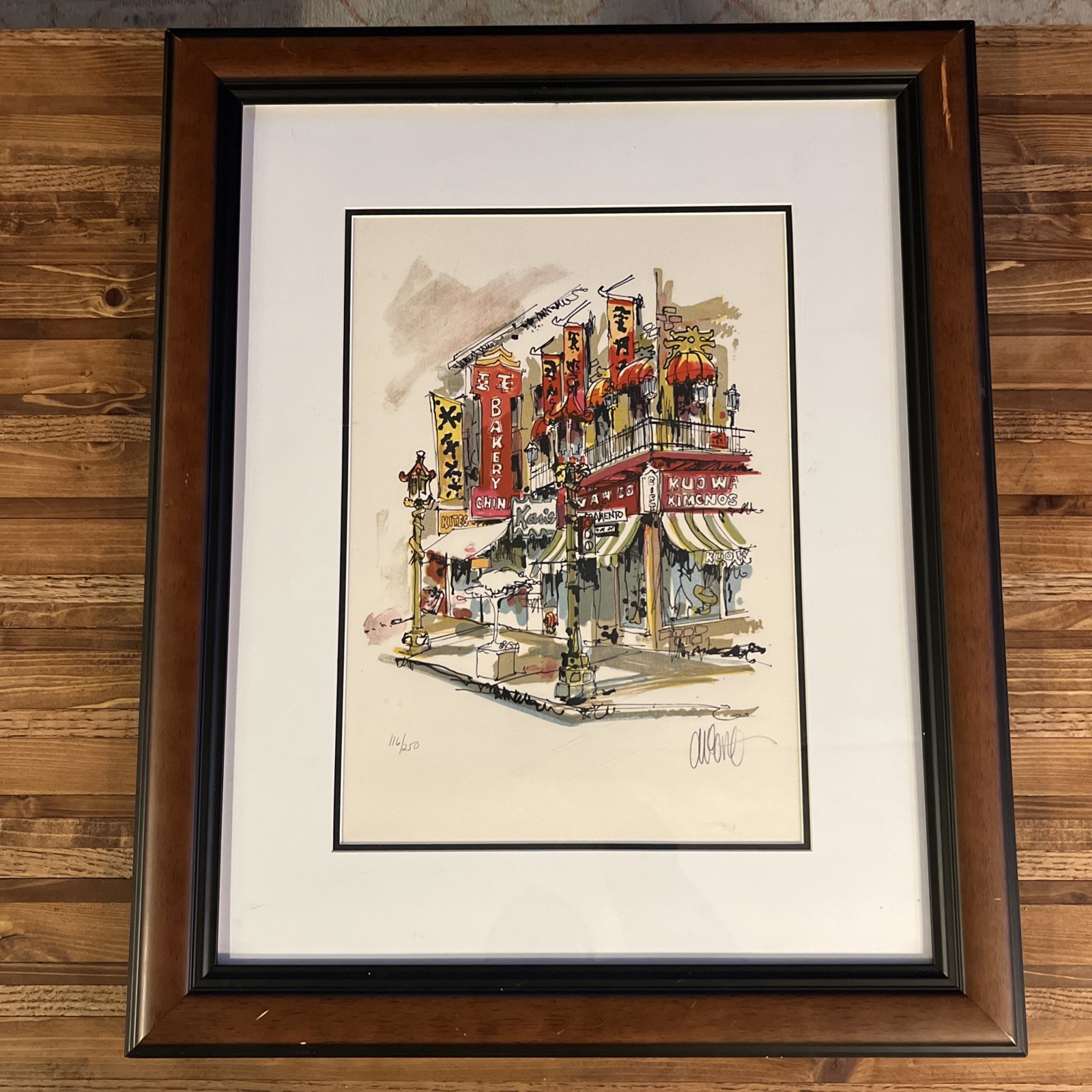 Wayland Moore Original Lithograph \