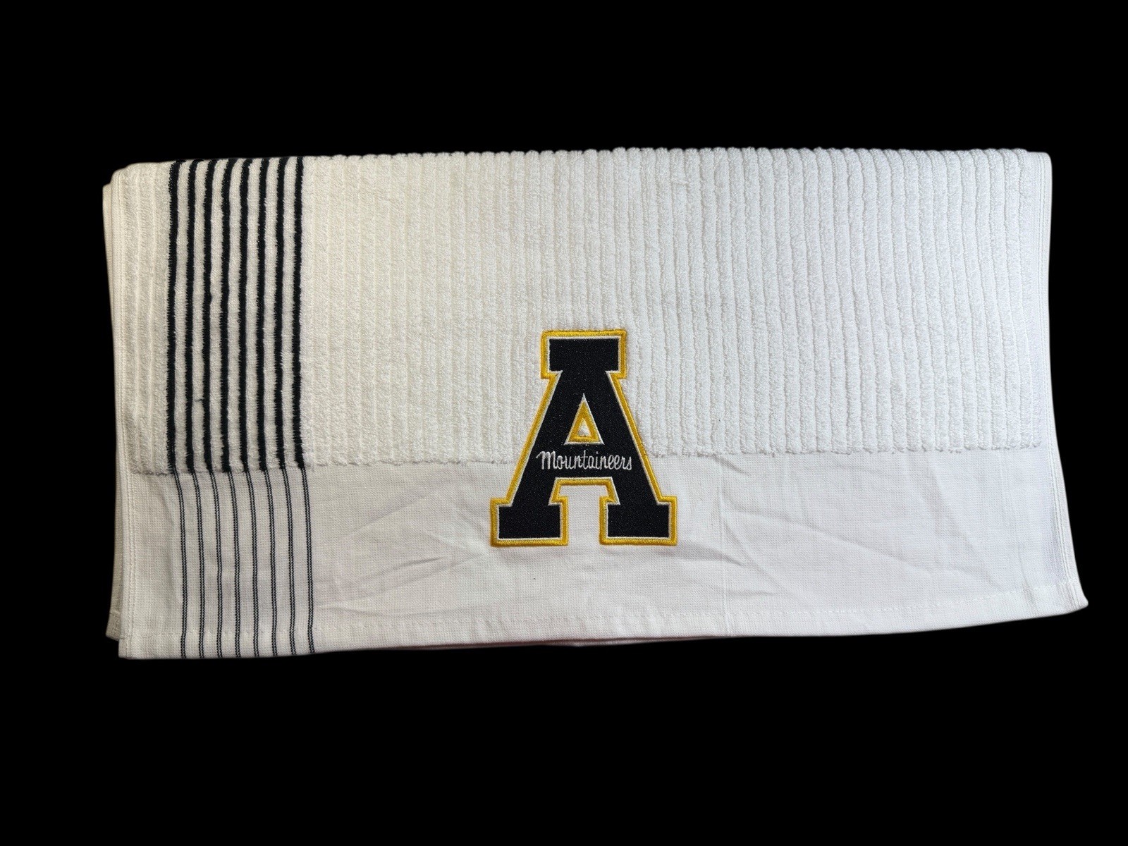 Appalachian State Caddy Towel / 44in x 24 in (45k Stitches) 2 Logos Blue Appalachian State Caddy Towel / 44in x 24 in (45k Stitches) 2 Logos Blue