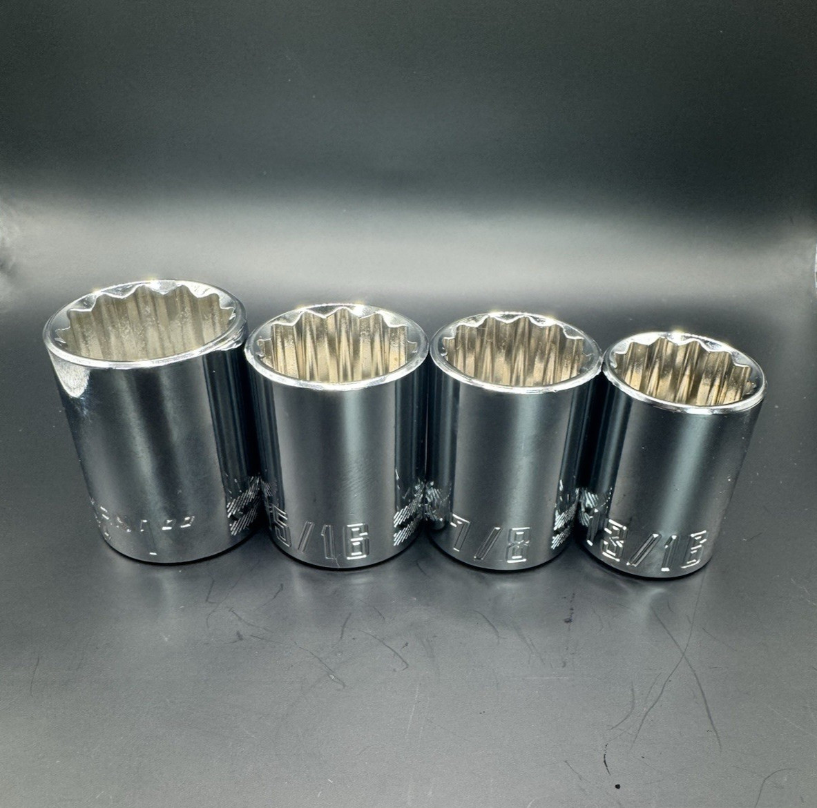 Craftsman 4 piece SAE 1/2\ Craftsman 4 piece SAE 1/2\