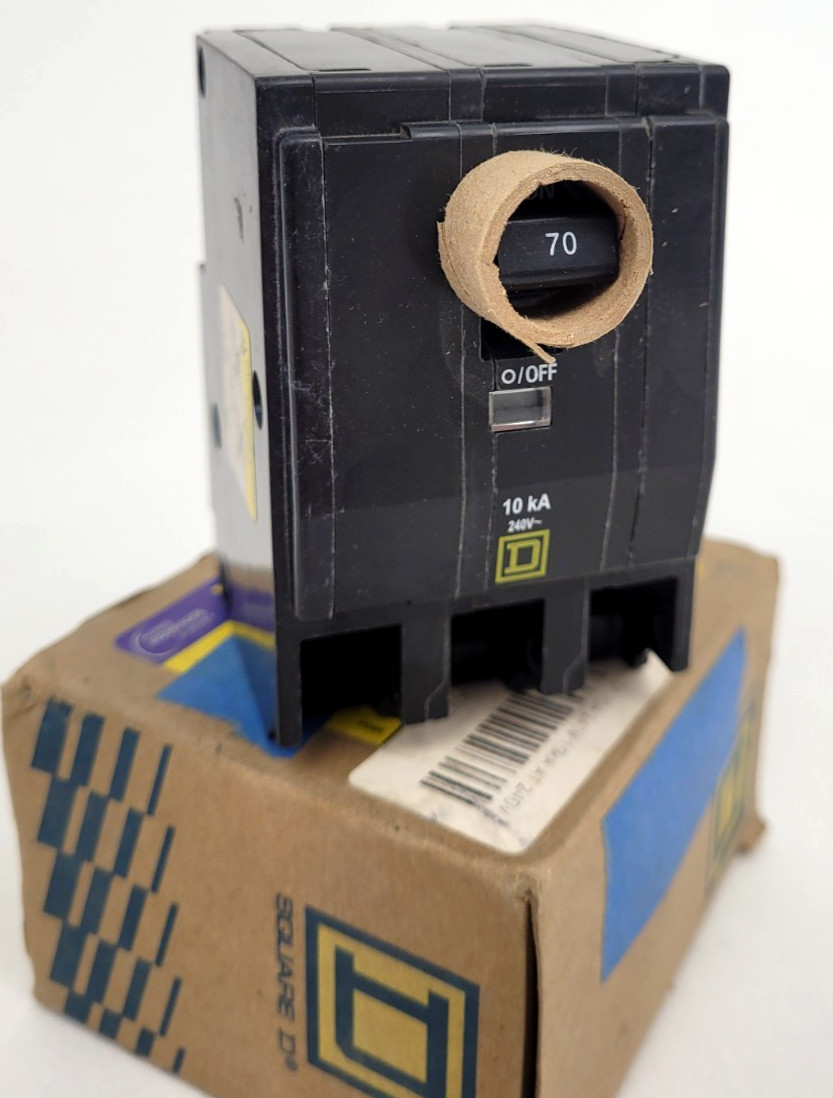 QO370 Square D 70 Amp Circuit Breaker - Next Day Option - New