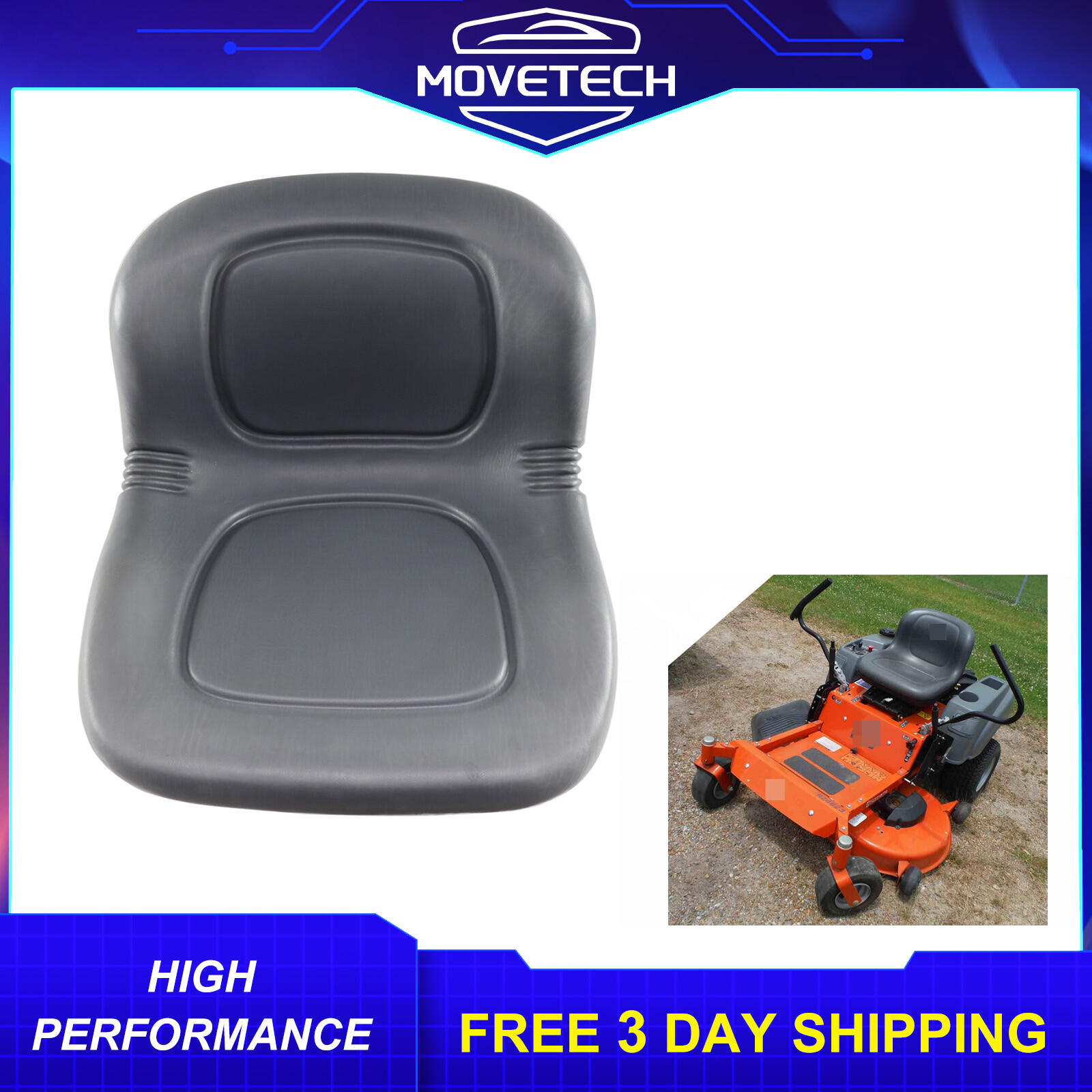 New Gray Tractor Seat 532439822 For Husqvarna RZ4621 RZ4219 RZ3016 RZ5426 RZ4623 New Gray Tractor Seat 532439822 For Husqvarna RZ4621 RZ4219 RZ3016 RZ5426 RZ4623