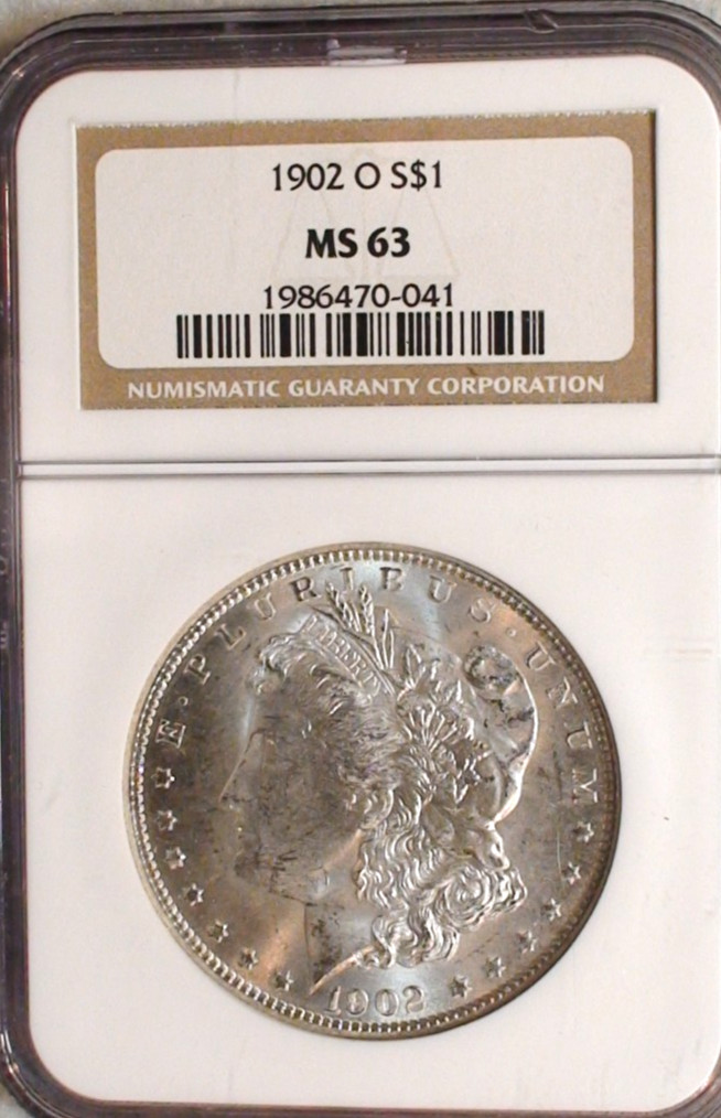 1902 O Morgan Dollar NGC MS63 UNCIRCULATED $1 Coin BUY IT NOW