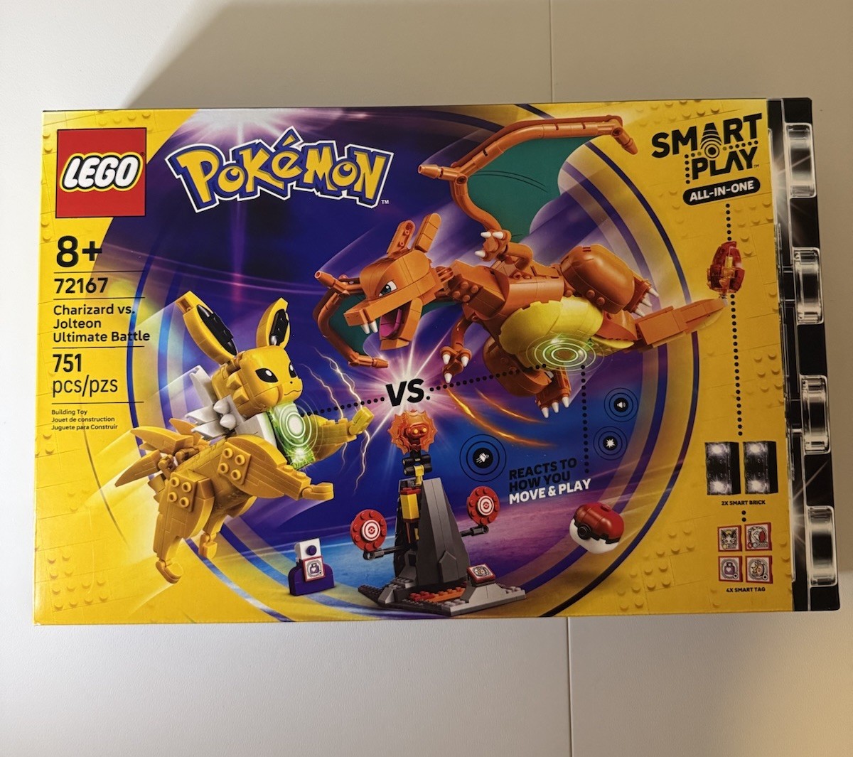 Lego Pokemon 72167 Charizard Jolteon Ultimate Battle - NO SMART BRICK - NEW Lego Pokemon 72167 Charizard Jolteon Ultimate Battle - NO SMART BRICK - NEW