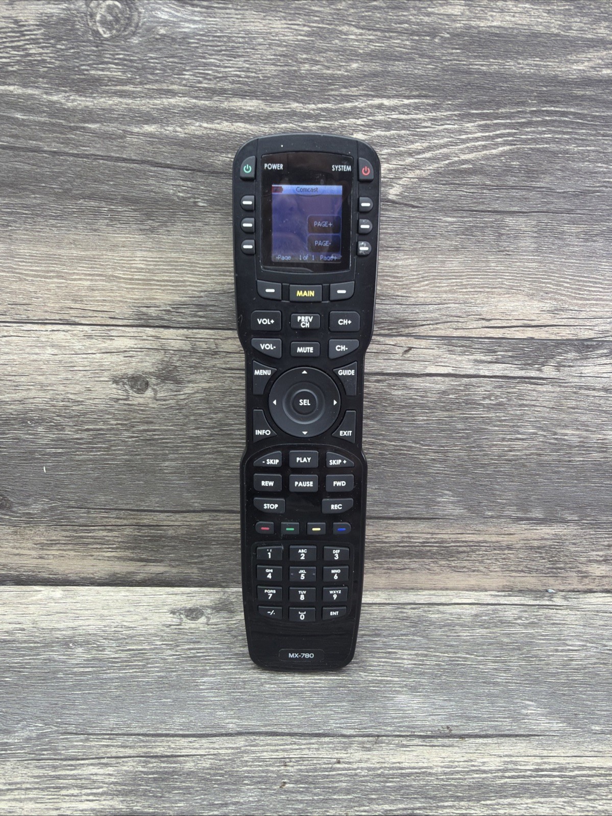 Universal Remote Control MX-780 Color Screen RF Remote – Tested Working Universal Remote Control MX-780 Color Screen RF Remote – Tested Working