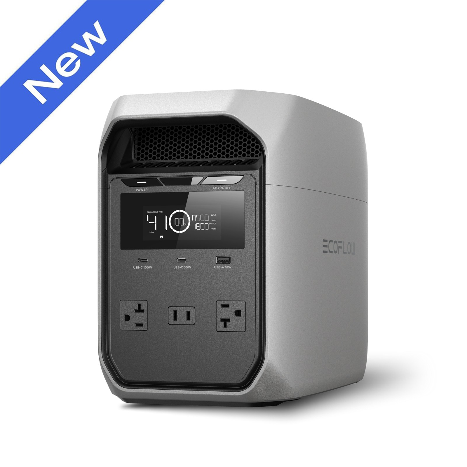EcoFlow 1024Wh DELTA 3 Classic 1800W Portable Power Station for Home Backup EcoFlow 1024Wh DELTA 3 Classic 1800W Portable Power Station for Home Backup
