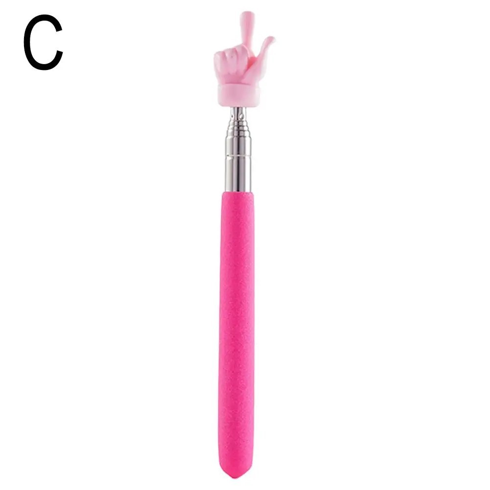 1 Pcs Telescopic Teachers Pointer, Extendable Hand Pointer Finger Pointer Stick