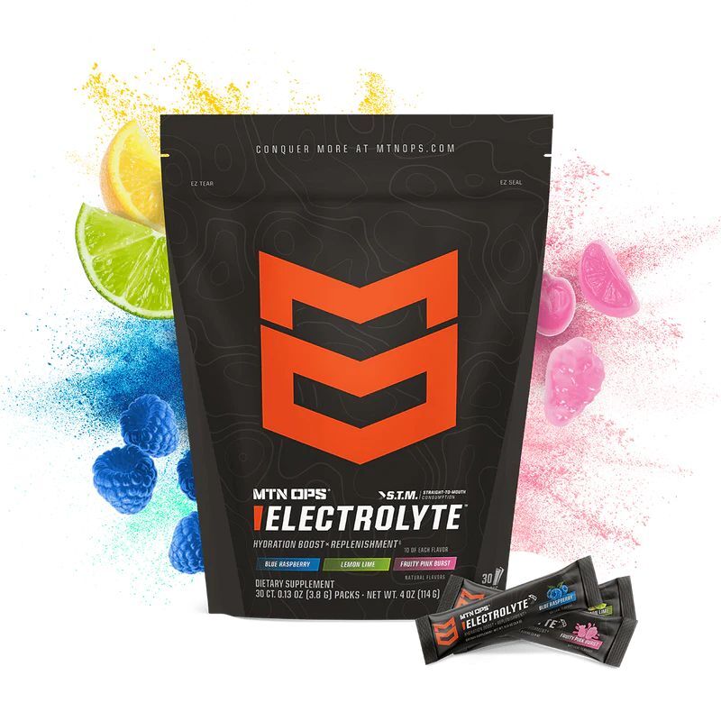 MTN OPS Electrolytes STM Hydration Powder Electrolyte Boost Variety Pack