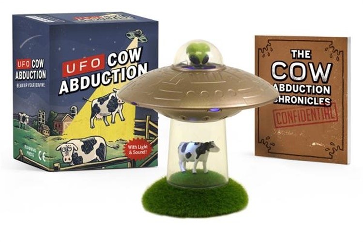 UFO Cow Abduction: Beam Up Your Bovine (with Light and Sound) (Paperback or Sof