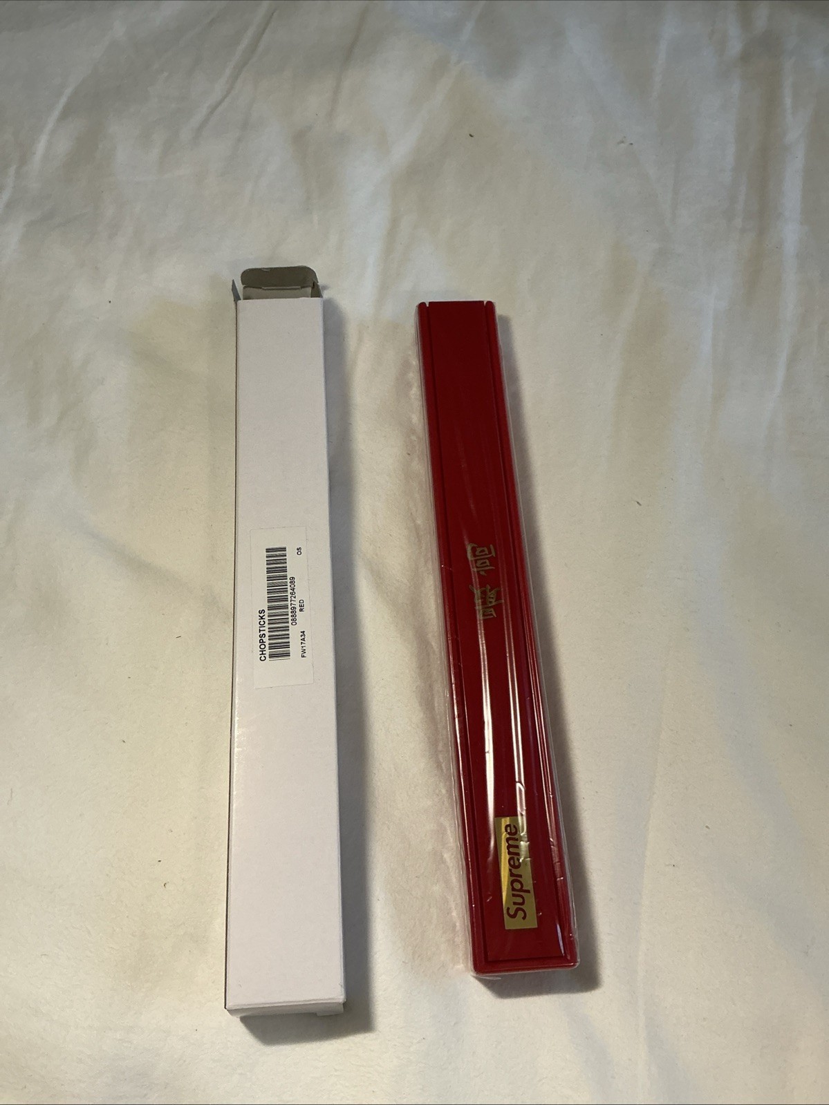 Supreme Chopsticks Red FW17 2017 Accessory New 100% Authentic
