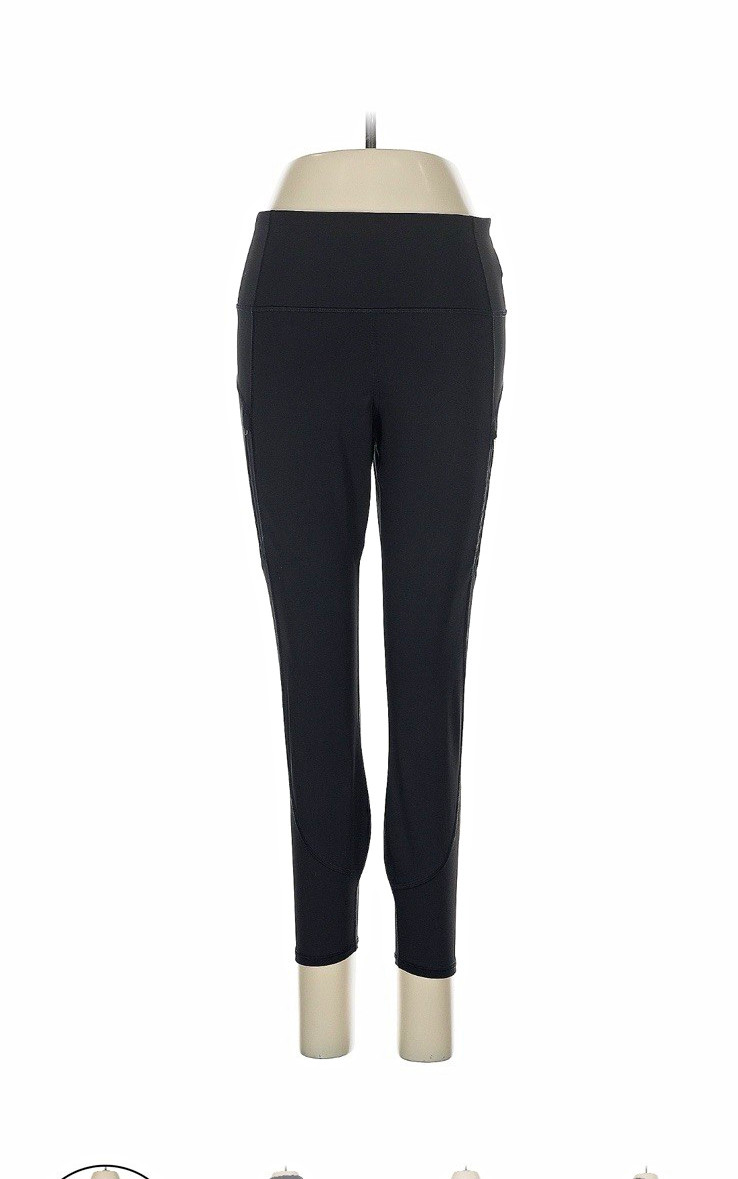 Athleta Rainier Unbrushed 7/8 Tight Leggings Women’s Ankle Black Size M Athleta Rainier Unbrushed 7/8 Tight Leggings Women’s Ankle Black Size M