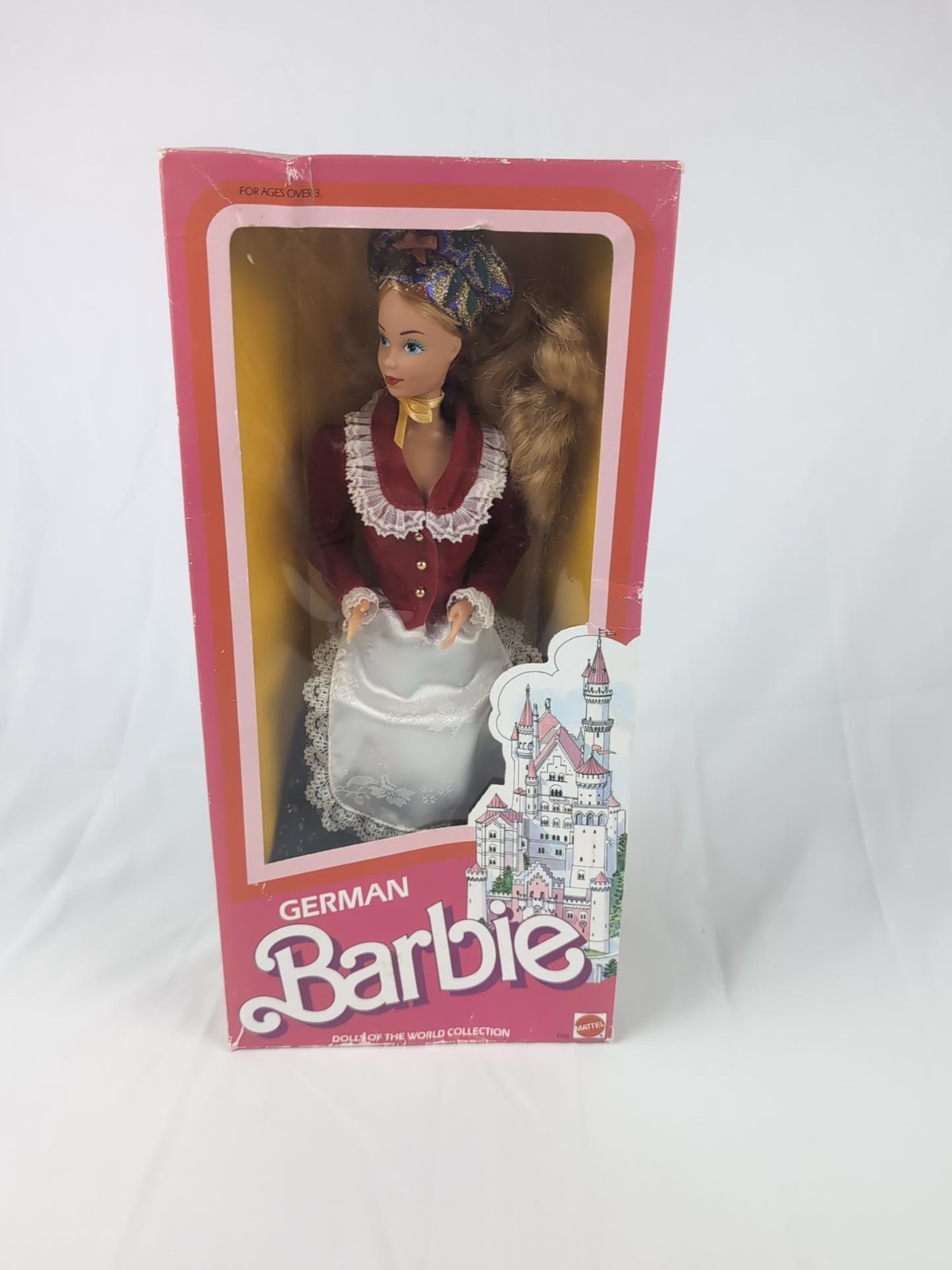 Vintage 1980s Mattel German Barbie Dolls of the World 11 1/2in Doll MPN 3188
