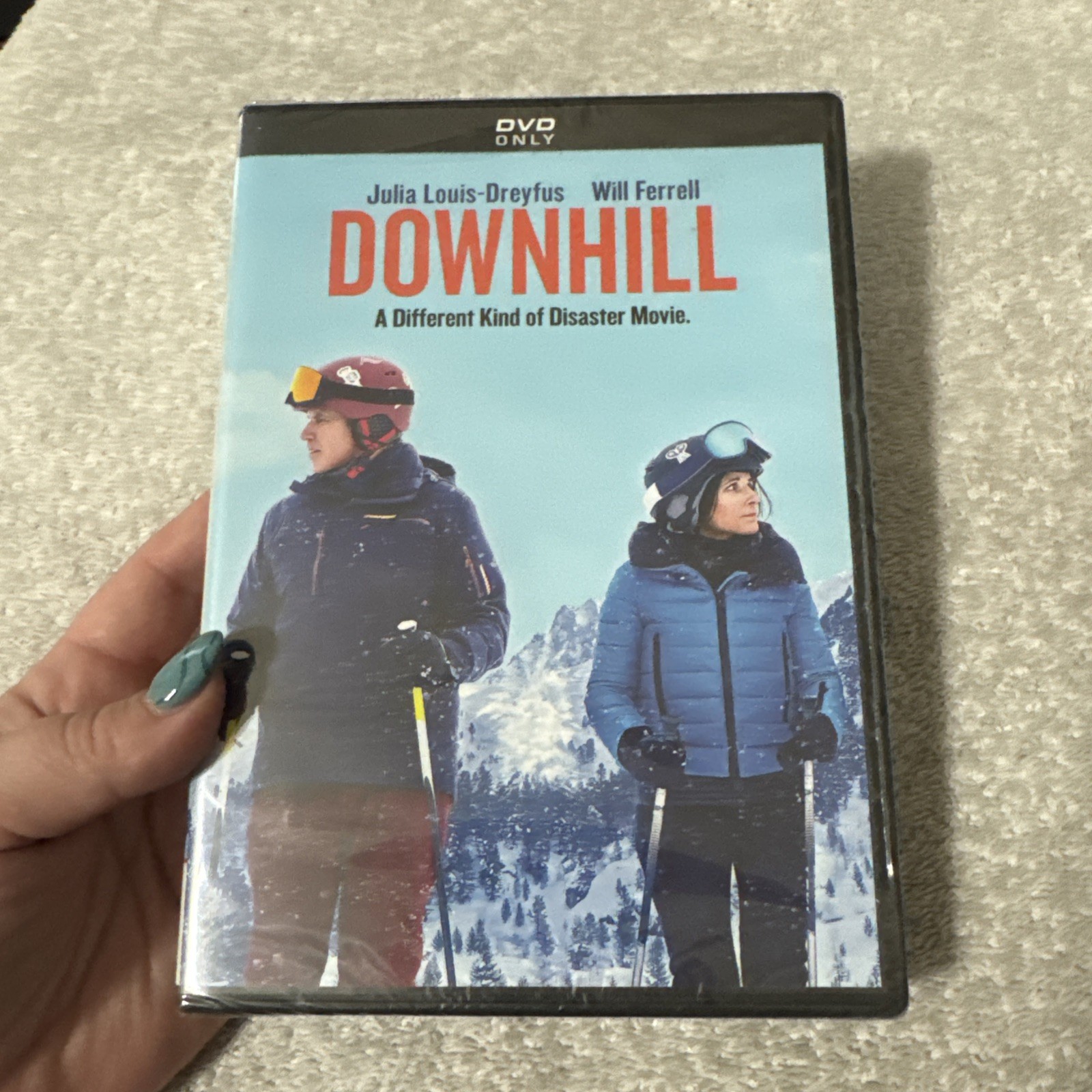 DOWNHILL - DVD - Julia Louis-Dreyfus, Will Ferrell Brand New Sealed