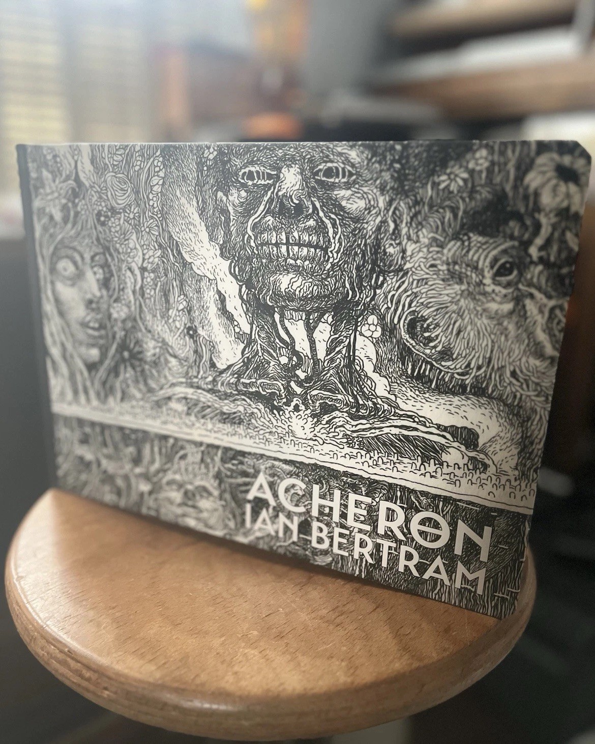 Acheron Private Sketchbook of Ian Bertram Remarque Kickstarter Ed + Print Set