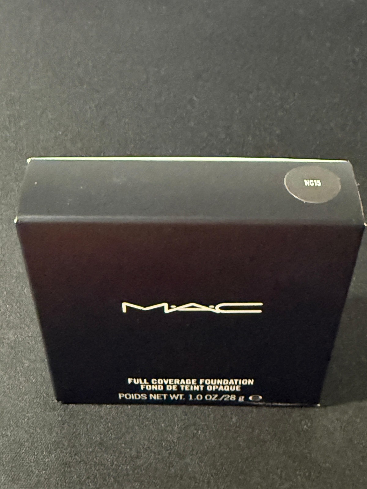 M.A.C Full Coverage Foundation - NC15 - 1.0 oz / 28 g - New in Box M.A.C Full Coverage Foundation - NC15 - 1.0 oz / 28 g - New in Box
