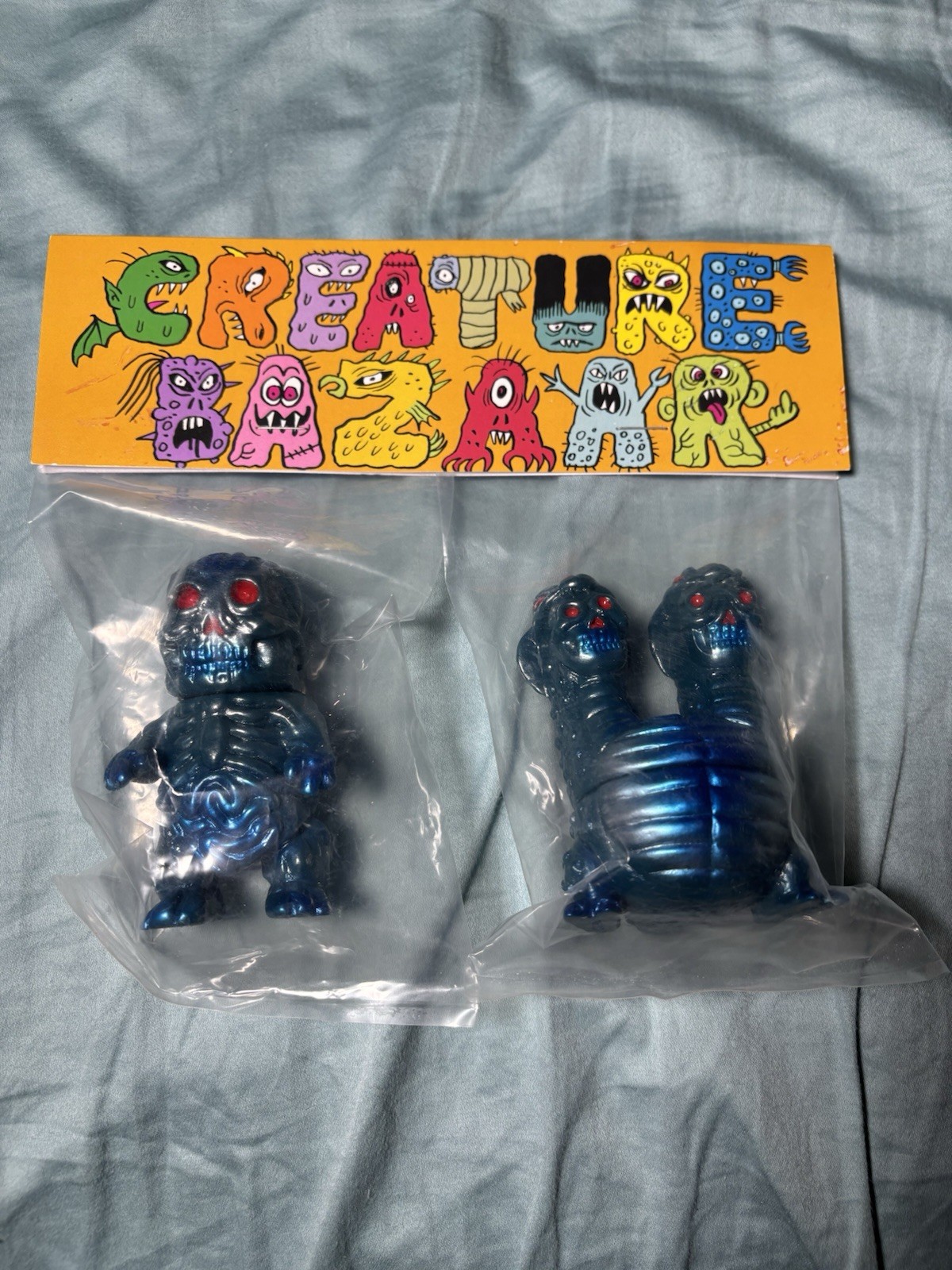 Splurrt Dokura set of 2 Sofubi Creature Bazaar exclusive SEALED Splurrt Dokura set of 2 Sofubi Creature Bazaar exclusive SEALED