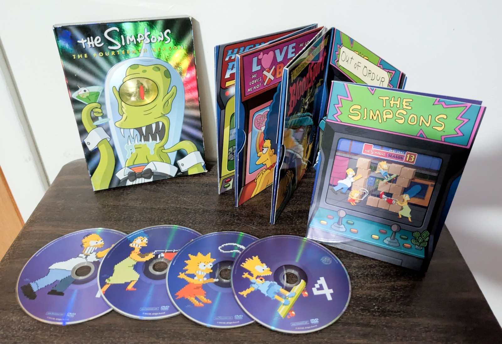 The Simpsons: Complete Fourteenth Season 14 (DVD 4 Disc Set W/Booklet) The Simpsons: Complete Fourteenth Season 14 (DVD 4 Disc Set W/Booklet)