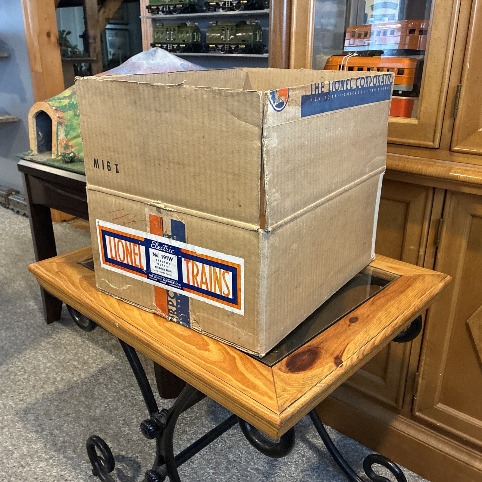~Outstanding & Desirable~Lionel Prewar No.191W 226e Freight Outfit Set Box Only