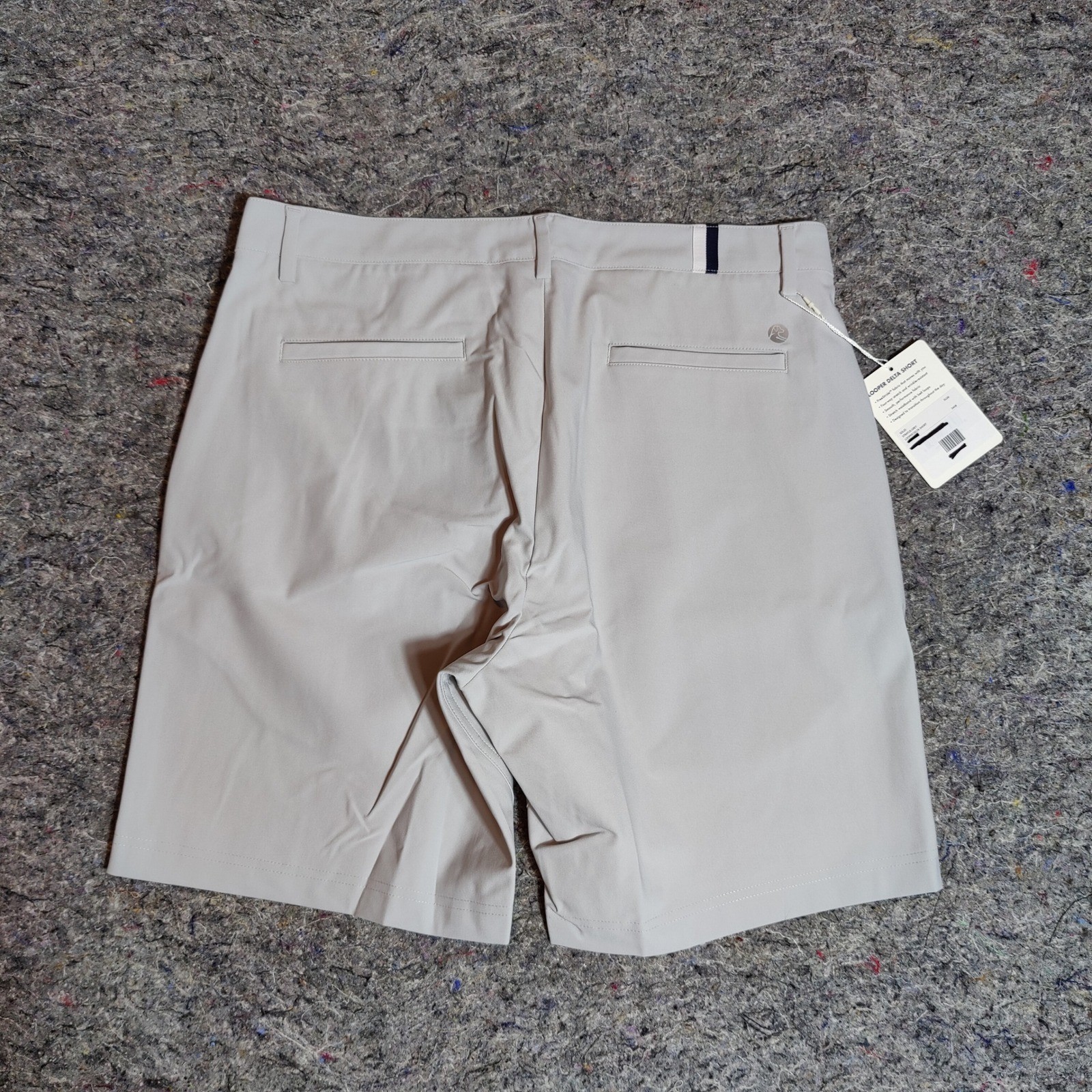 Rhoback Looper Delta Shorts Mens 34 Stratus Grey FreeStride Performance Golf NEW Rhoback Looper Delta Shorts Mens 34 Stratus Grey FreeStride Performance Golf NEW