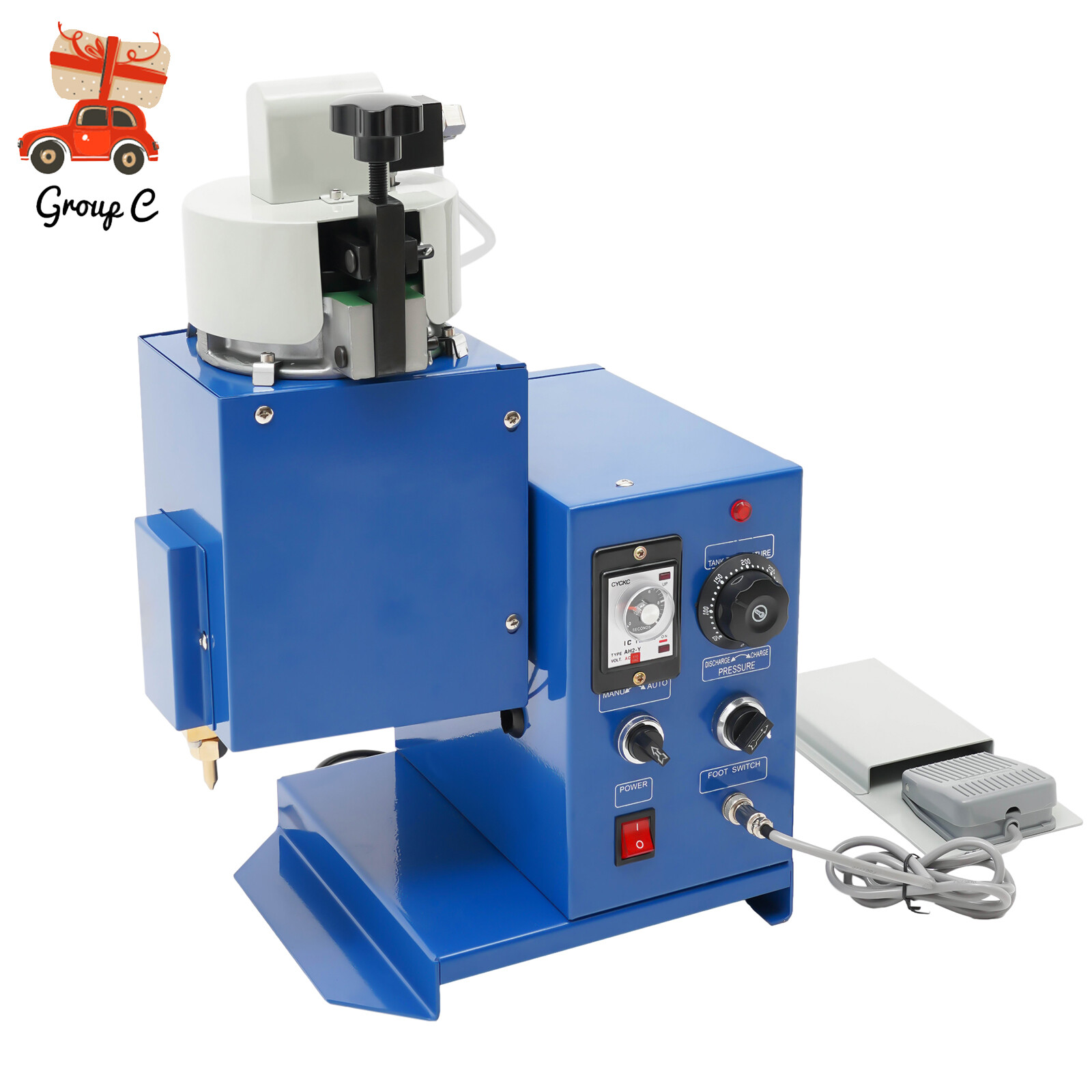 Adhesive Dispenser Hot Melt Glue Dispensers 0-300°C Gluing Machine 110V