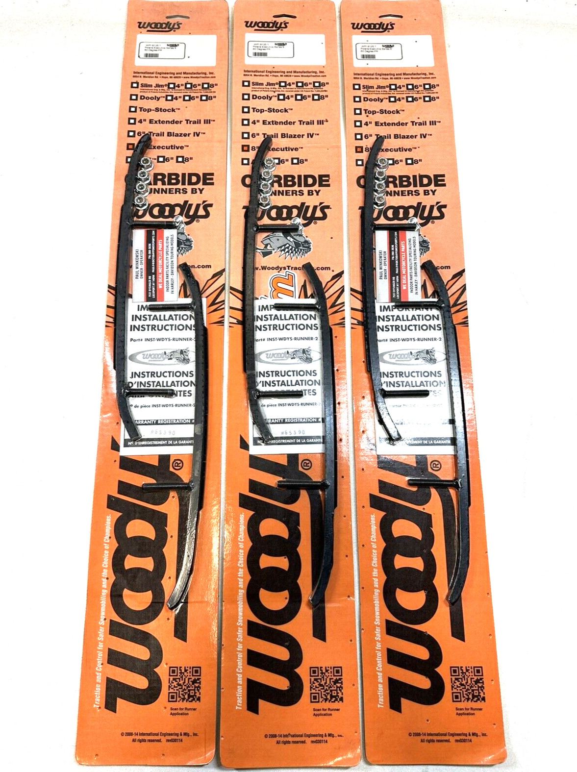 3 PACK Woodys 8\ 3 PACK Woodys 8\