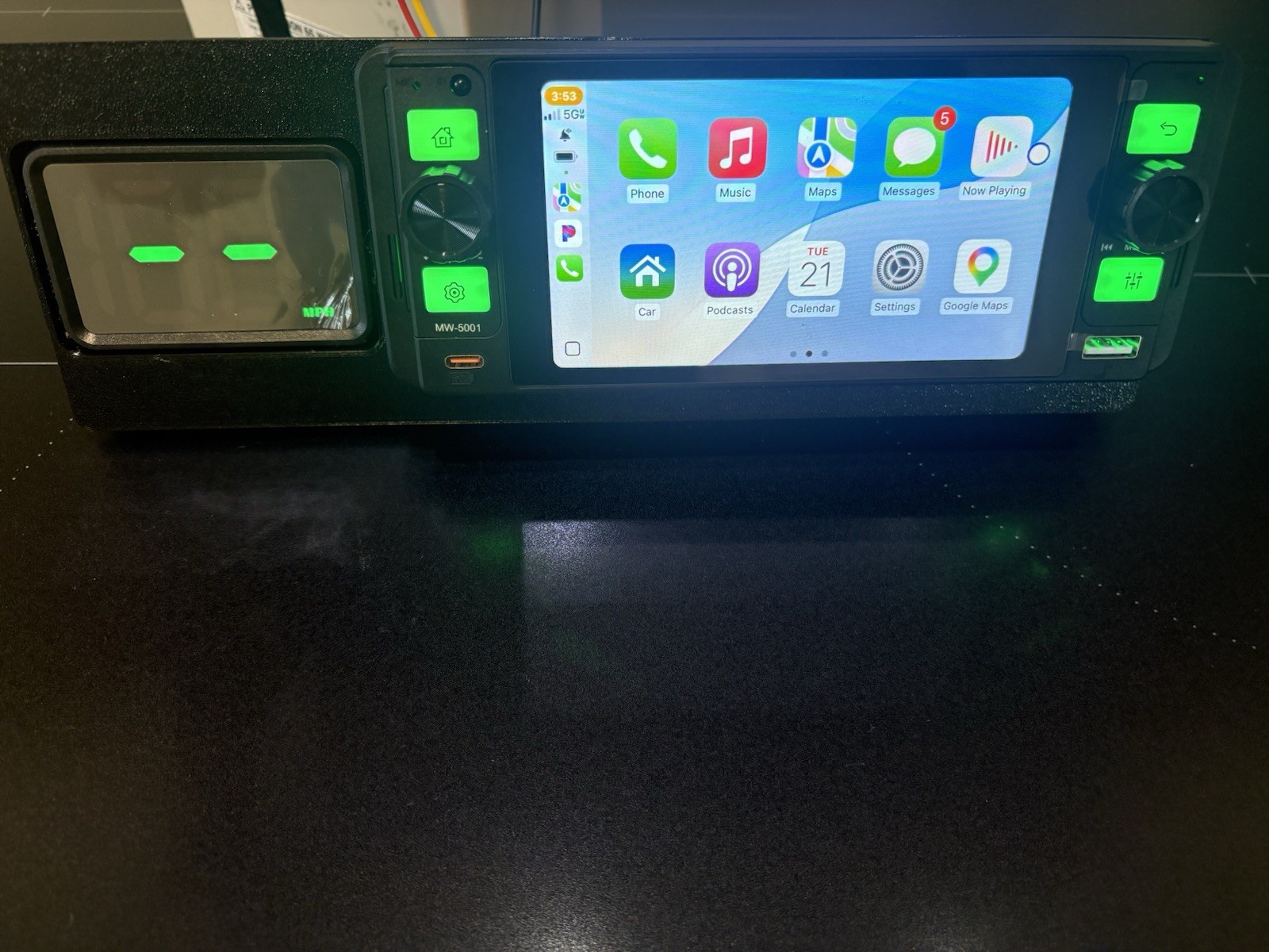 EZGO TXT Custom Dash With 5 Inch Multimedia NOT fit 2014 and older TXT Models)