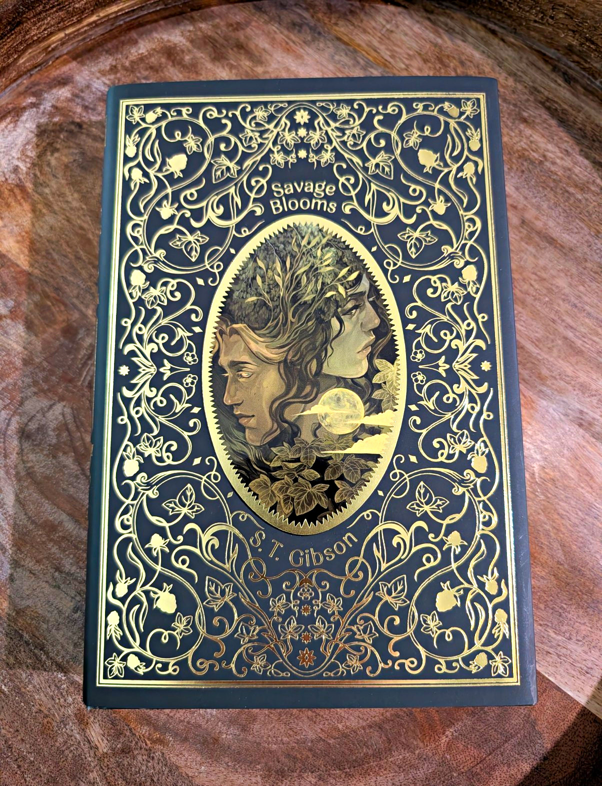 S.T. Gibson Savage Blooms Signed FairyLoot Hardcover Exclusive Edition Orbit