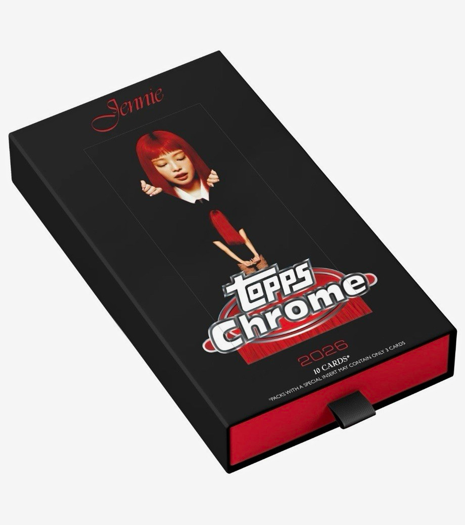 Topps 2026 Topps Chrome Jennie Box 10 Cards possible autograph presale Blackpink