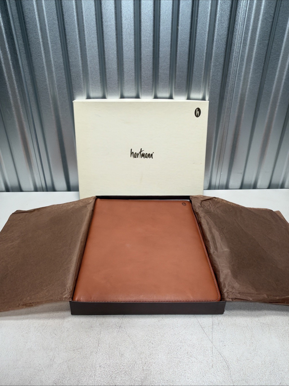 NEW Hartmann Luggage Vintage Belting Leather 4700 EC9 Letter Folio w/ Ruled Pad NEW Hartmann Luggage Vintage Belting Leather 4700 EC9 Letter Folio w/ Ruled Pad