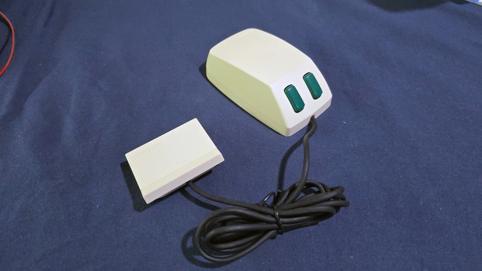 Vintage Original 1983 Microsoft Mouse Green Eyed NOS Rare IBM 5150