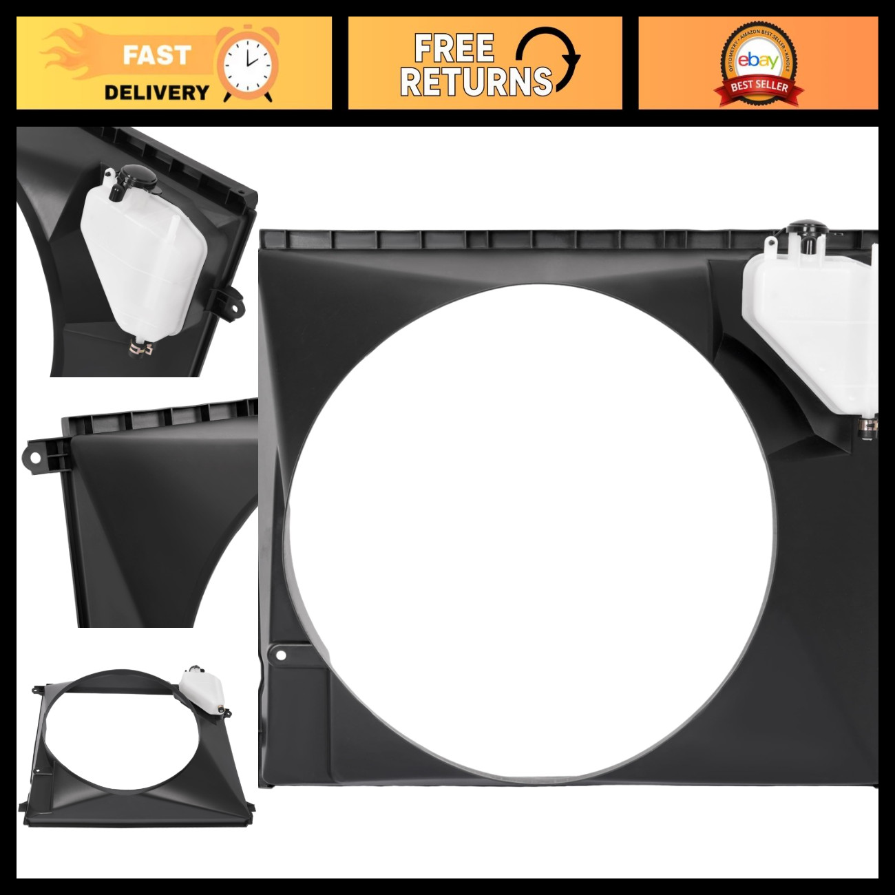 Radiator Fan Shroud for 2005-2015 Tacoma - High-Performance Cooling Upgrade
