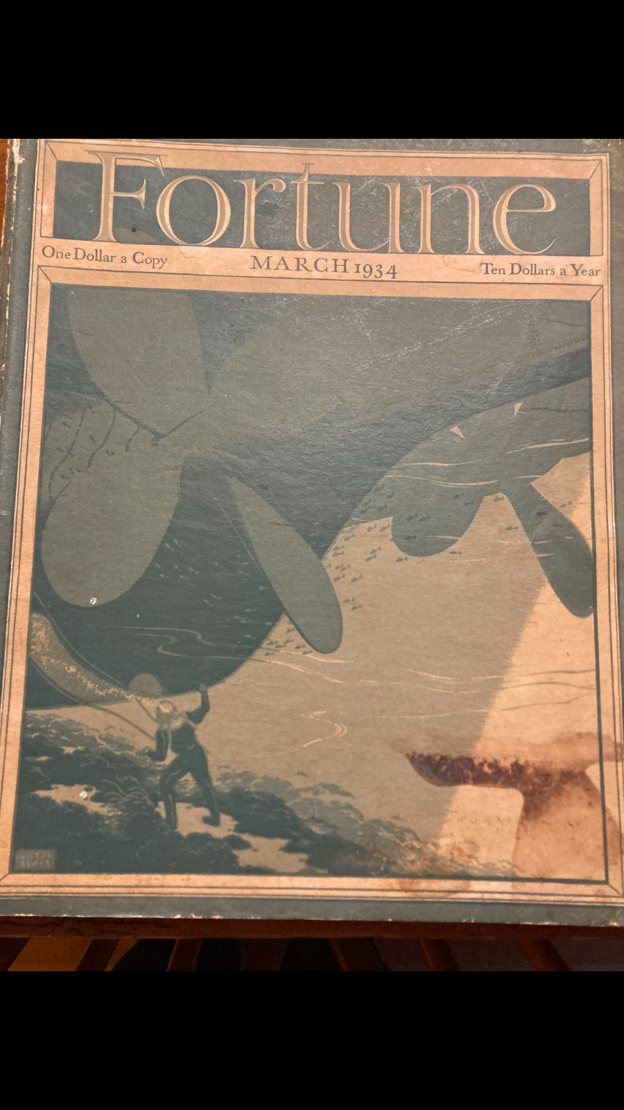 Original issue of Fortune magazine from March 1934 (Volume 9, Number 3)