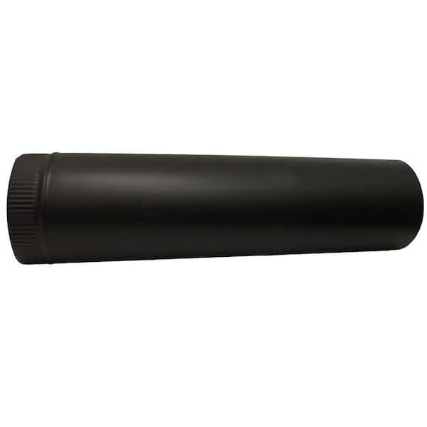 6 In. X 24 In. Black Stove Pipe 6 In. X 24 In. Black Stove Pipe