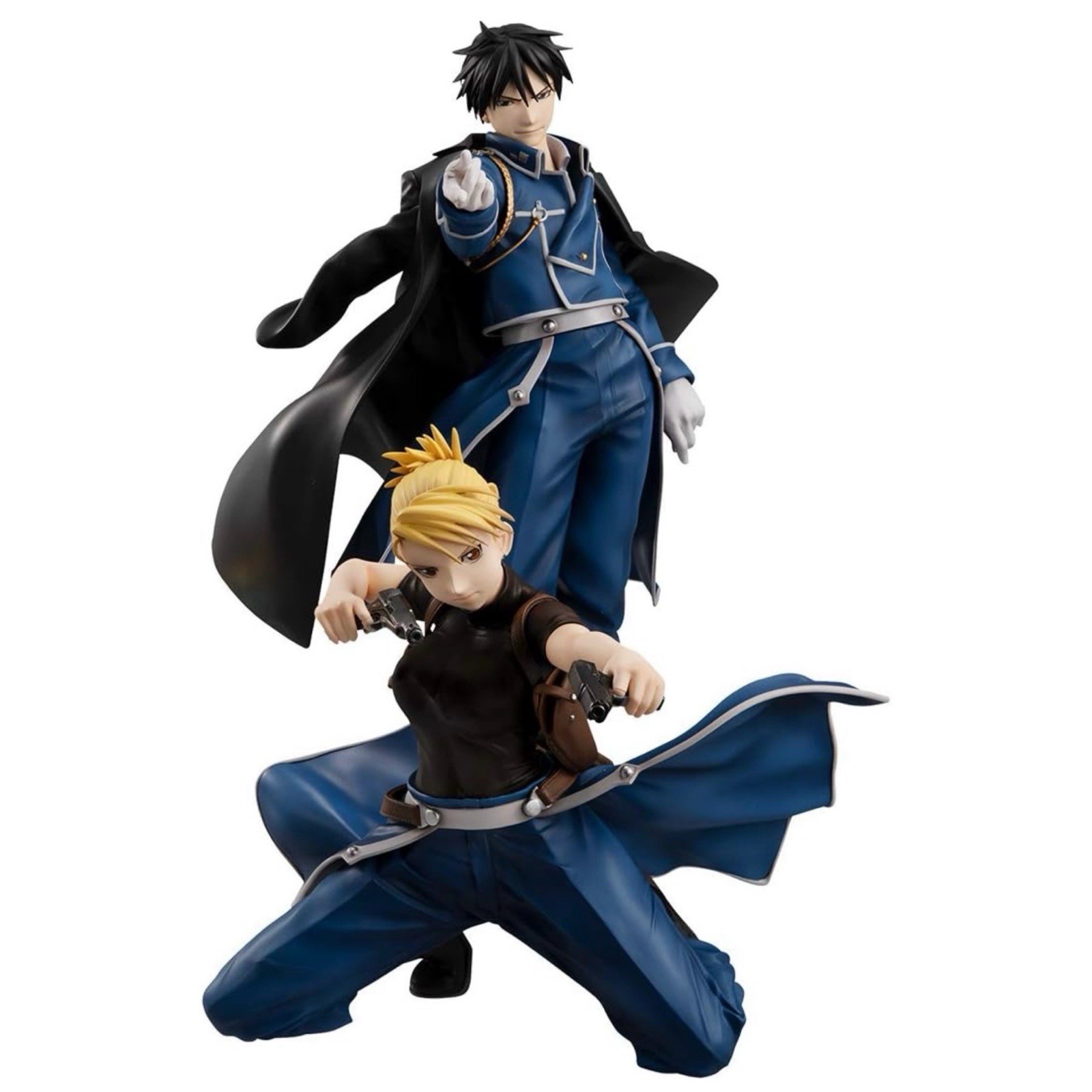 MegaHouse Precious G.E.M. Fullmetal Alchemist Roy Mustang & Riza Hawkeye NEW