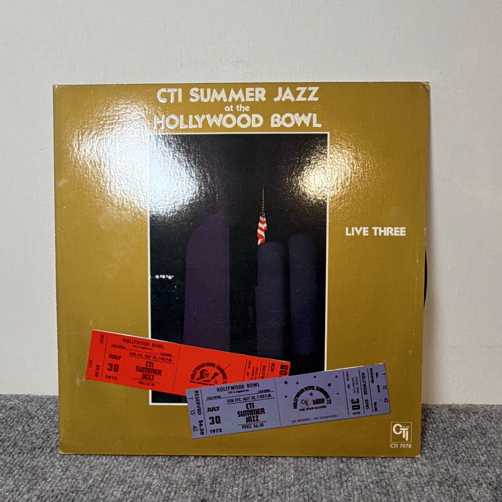 CTI CTI Summer Jazz at the Hollywood Bowl LP 12