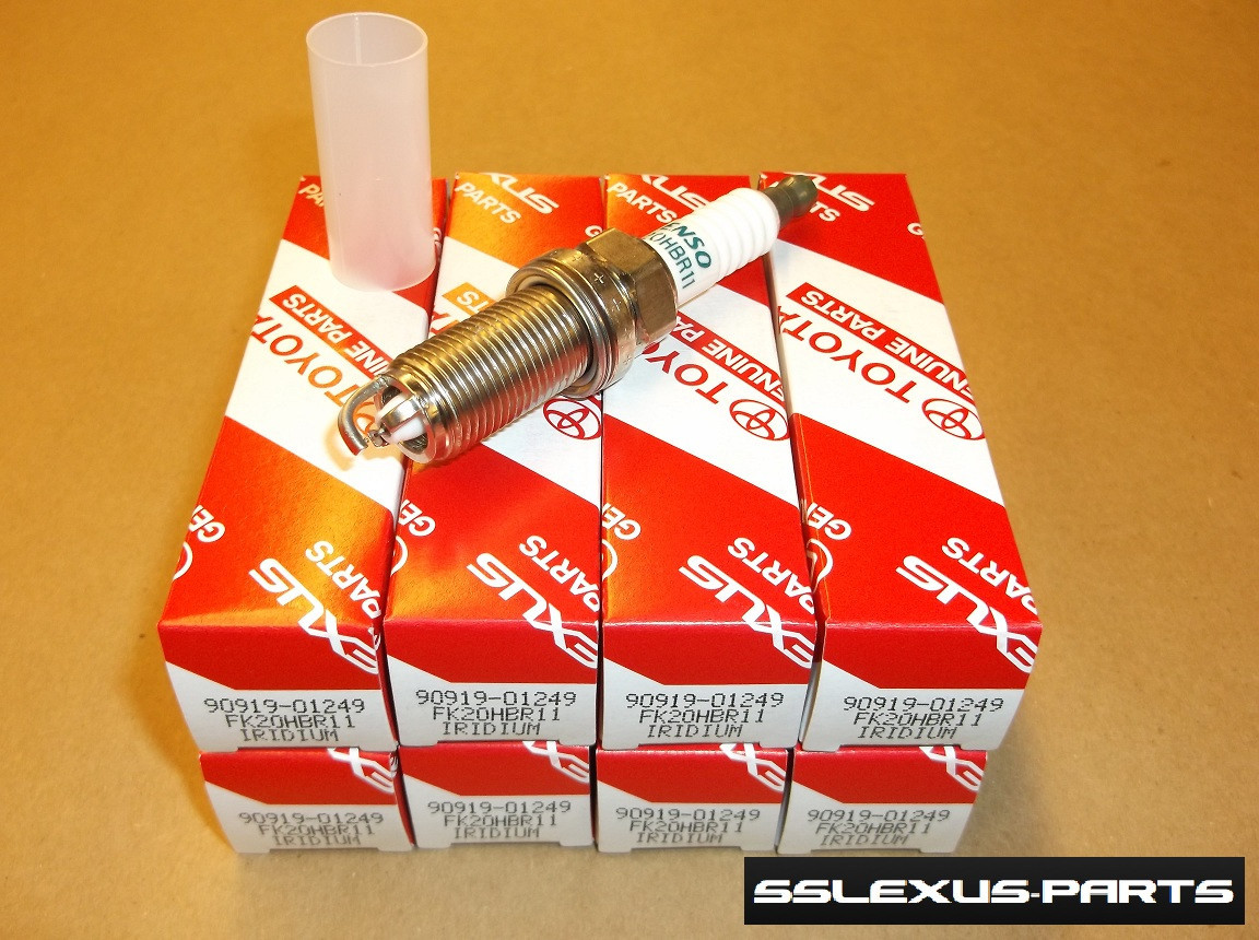 Lexus LS460 LS600H (2007-2015) OEM Iridium SPARK PLUG (QTY 8) Plugs 90919-01249 Lexus LS460 LS600H (2007-2015) OEM Iridium SPARK PLUG (QTY 8) Plugs 90919-01249