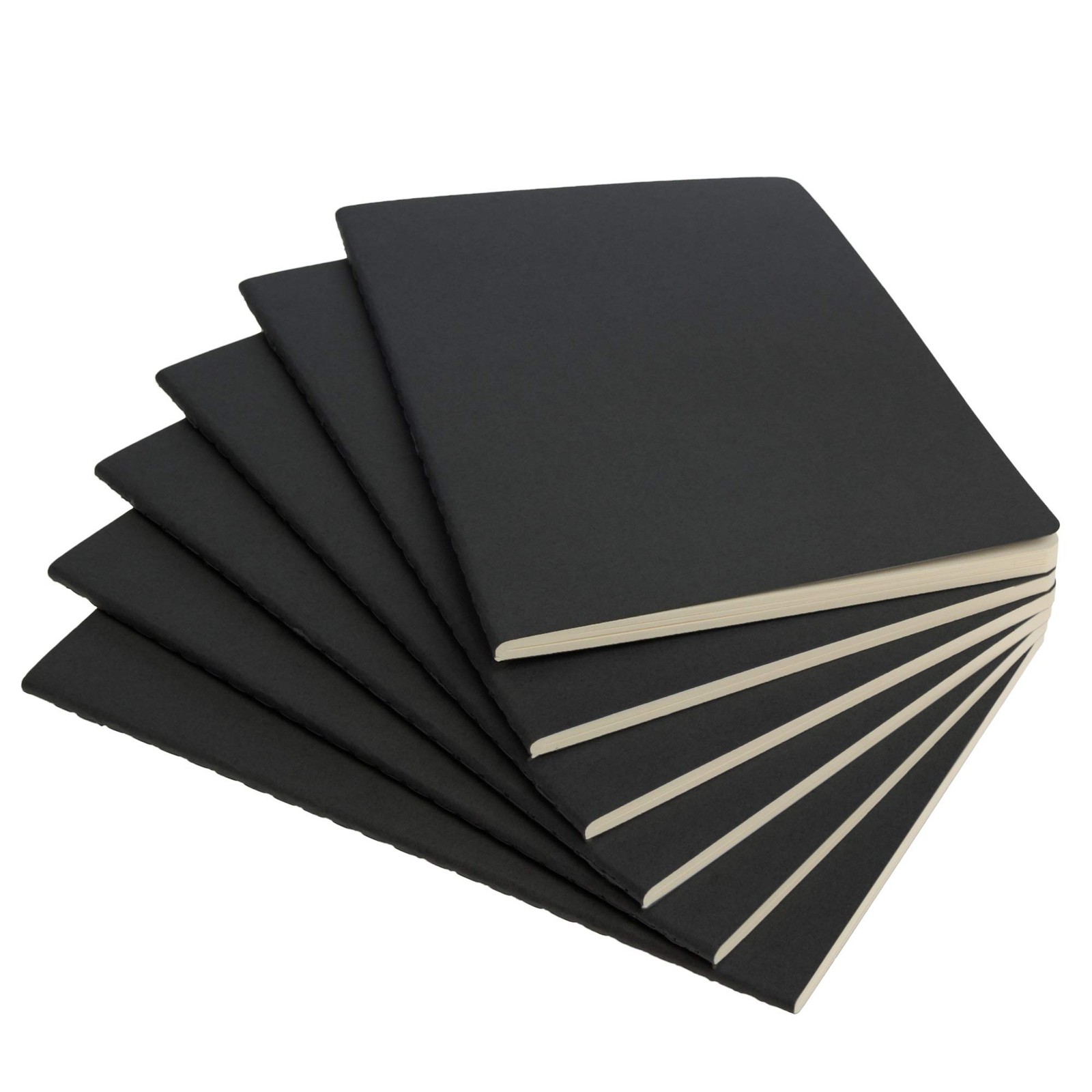 A5 Notebooks - Lined Books with 92 pages, 5.5