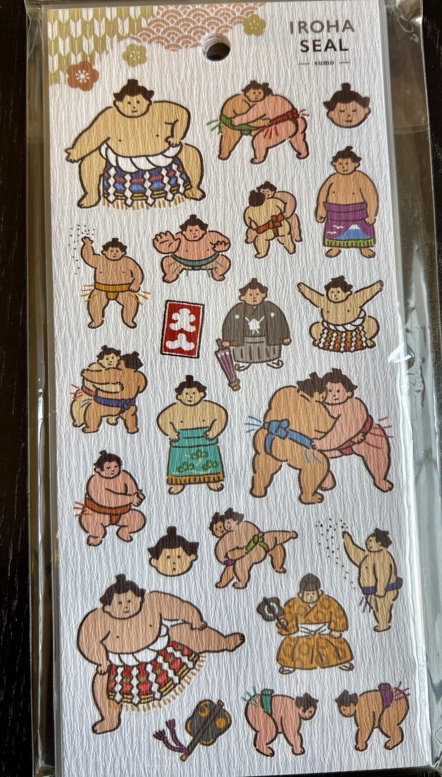 Mindwave Sumo Washi Sticker Seal Mindwave Sumo Washi Sticker Seal