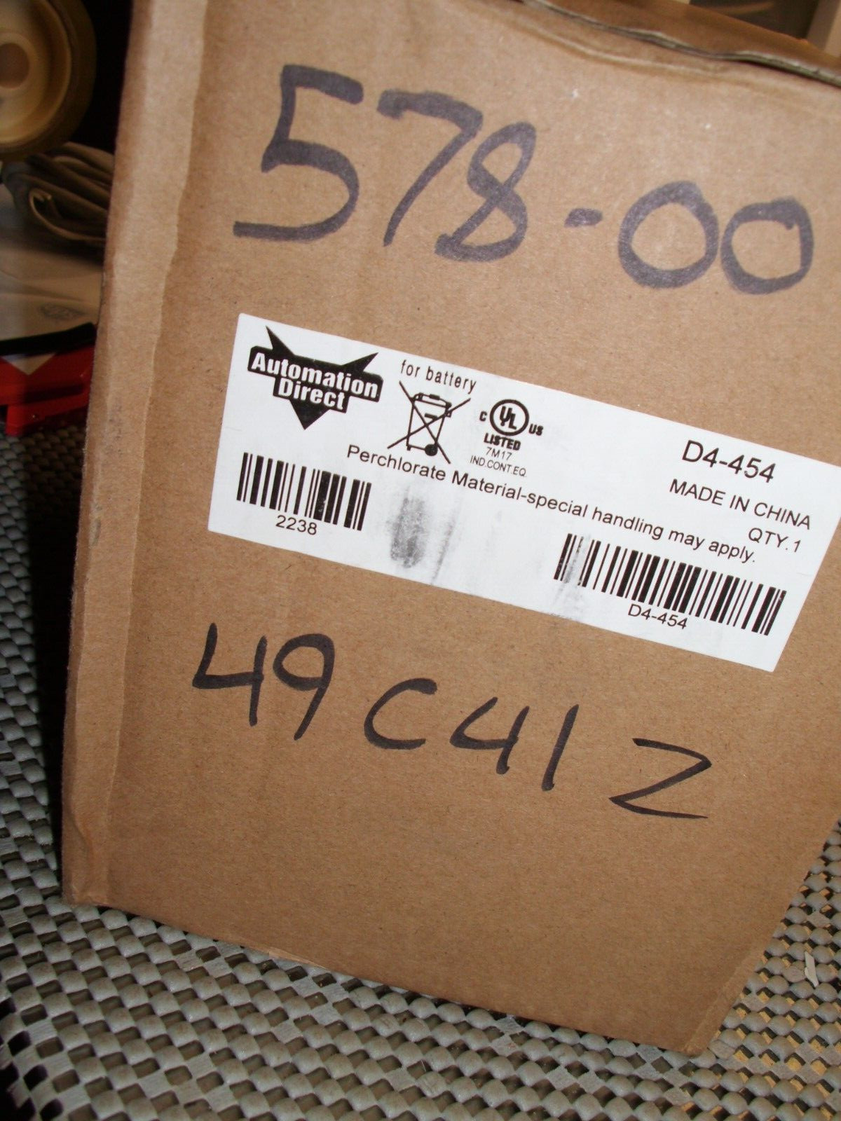 AUTOMATION DIRECT D4-454 / D4454