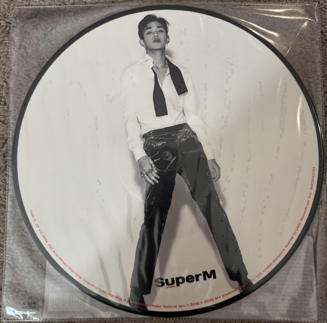 New: SUPERM - SuperM Mini Album Picture Disc, LUCAS Version, Vinyl