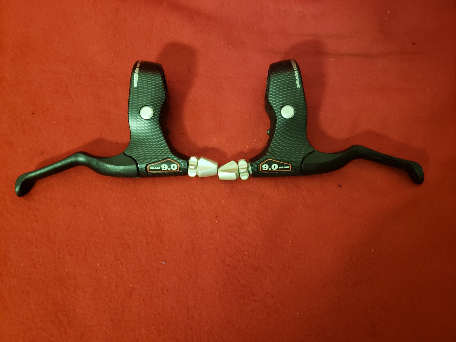 MINT Vintage SRAM 9.0 Carbon Brake Levers V-Brake 90s MTB ESP Light MINT Vintage SRAM 9.0 Carbon Brake Levers V-Brake 90s MTB ESP Light