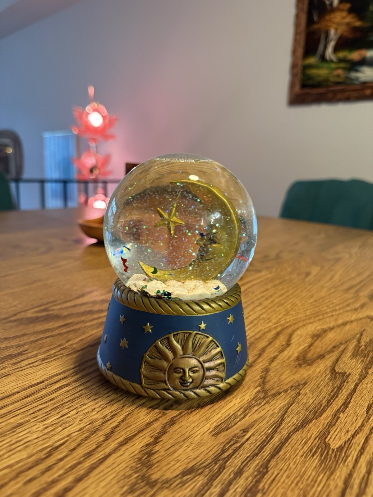 Vintage 1992 Vandor Wish Upon A Star Moon Celestial Snow Globe Whimsygoth Vintage 1992 Vandor Wish Upon A Star Moon Celestial Snow Globe Whimsygoth