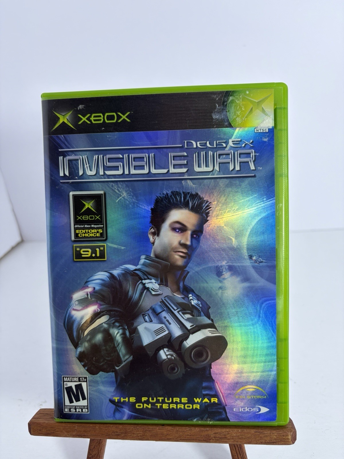 Deus Ex Invisible War Microsoft Xbox Complete in Box CIB Tested Works 