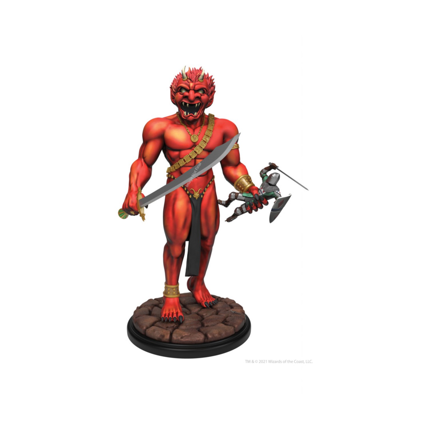 WizKids D&D Efreeti Premium Statue VG+/NM WizKids D&D Efreeti Premium Statue VG+/NM
