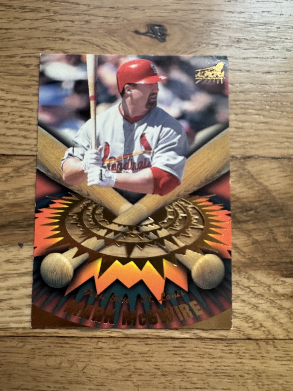 1998 Pacific Aurora - On Deck Laser-Cuts Mark McGwire #13