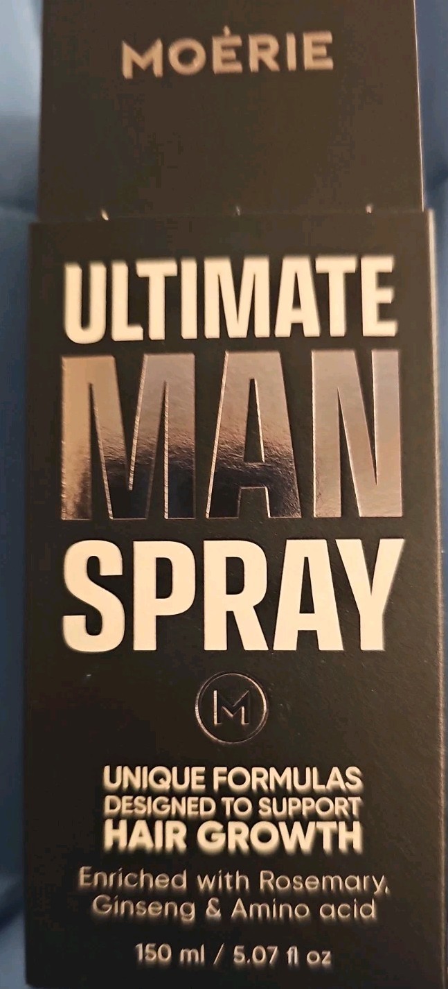 MOERIE ULTIMATE MAN SPRAY PROMOTES HAIR GROWTH 5.07 FL OZ NEW SEALED#5 MOERIE ULTIMATE MAN SPRAY PROMOTES HAIR GROWTH 5.07 FL OZ NEW SEALED#5