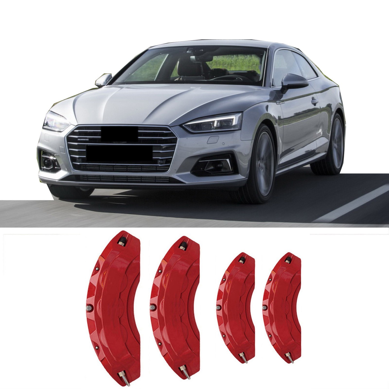 4pcs Customized Aluminum Car Brake Caliper Covers for Audi A5 Accessories