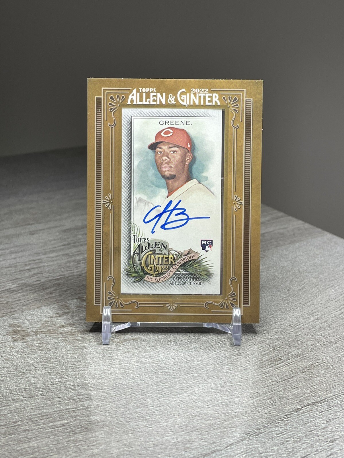 Hunter Greene Topps Allen & Ginter Framed Mimi Auto Lot. 5 Cards Hunter Greene Topps Allen & Ginter Framed Mimi Auto Lot. 5 Cards