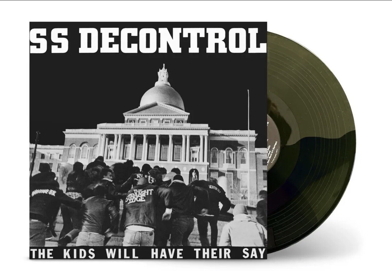 SS Decontrol The Kids Will Have Their Say Black Split Vinyl /750 IN HAND