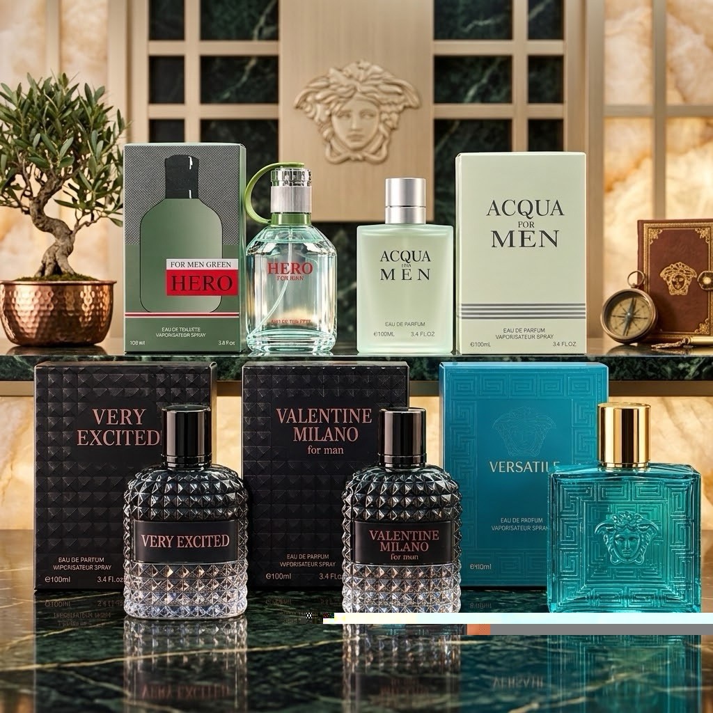 5X Bundle of Perfume for Men Eau de Parfum for Men 5X Bundle of Perfume for Men Eau de Parfum for Men